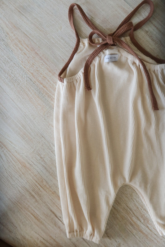 waffle jumpsuit
