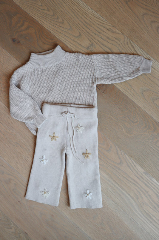 FLORA KNIT SET