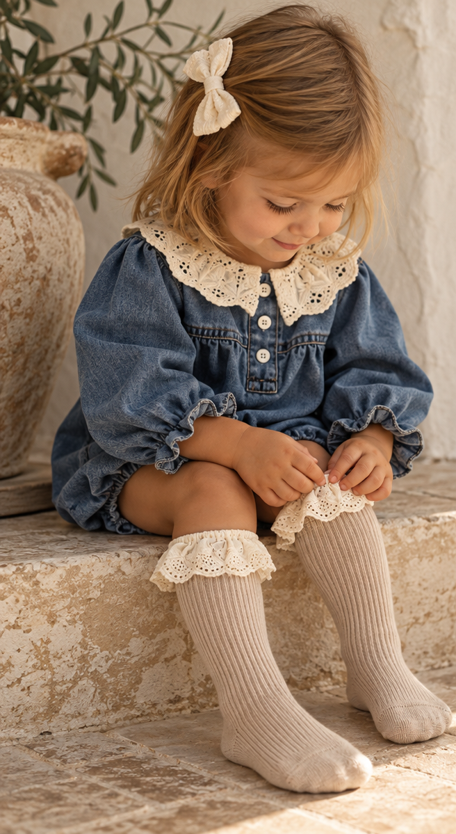 Heirloom Lace Socks