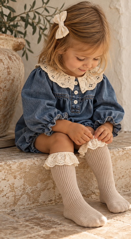 Heirloom Lace Socks
