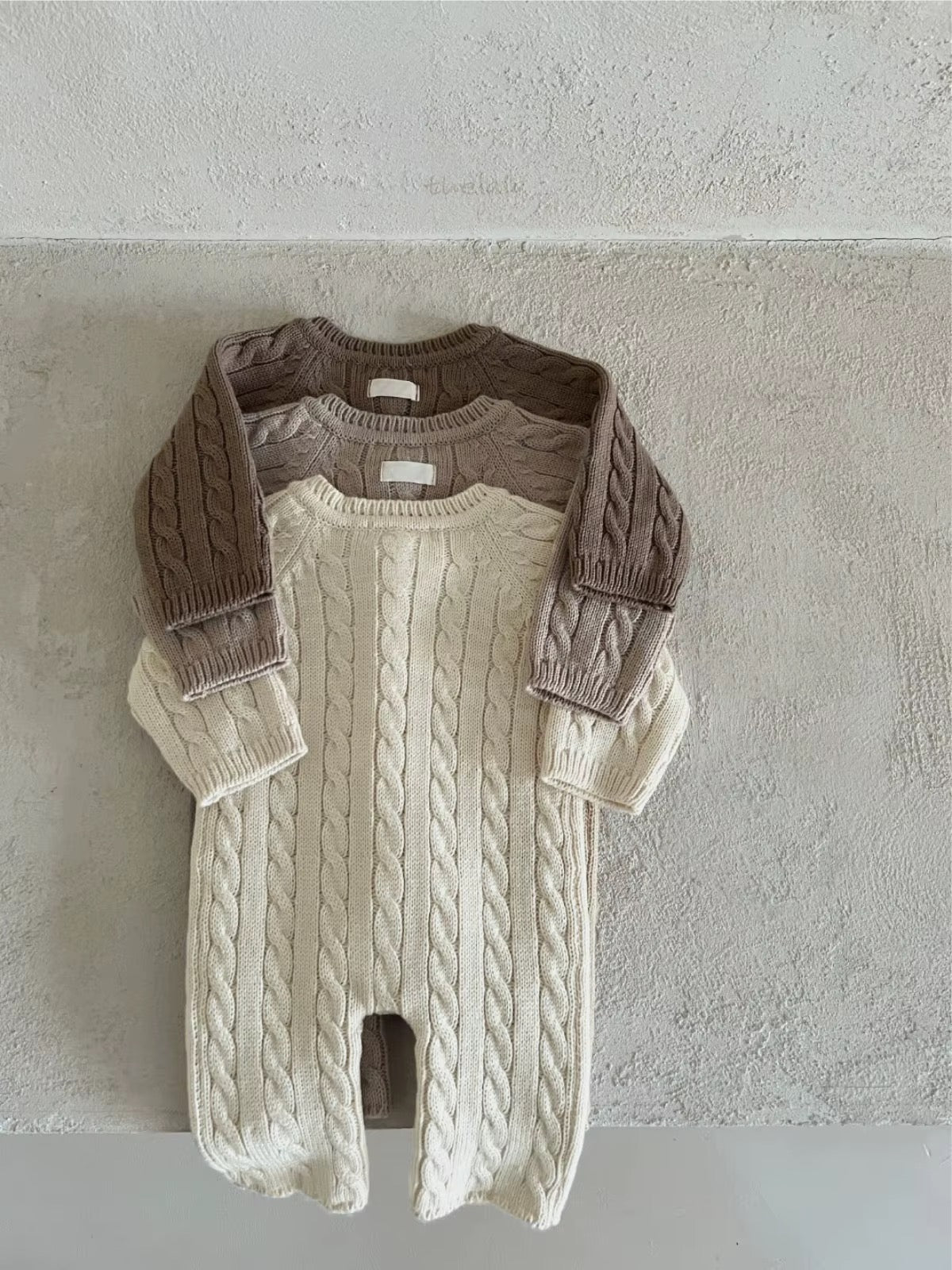 Cable Knit Romper