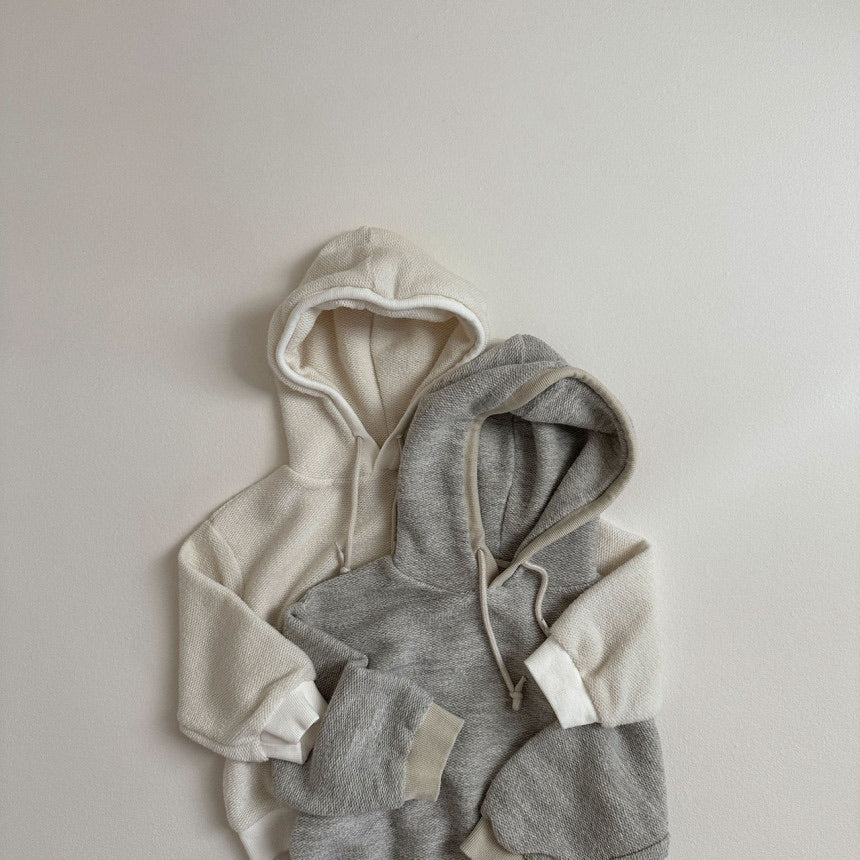 textured hoodie