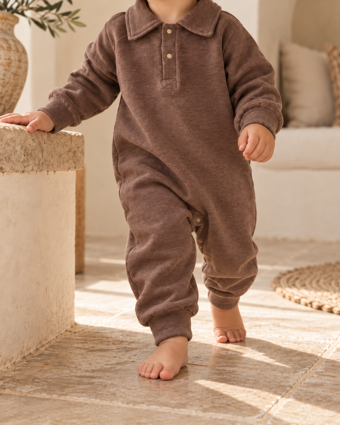 Theo Collared Romper