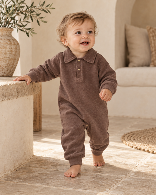 Theo Collared Romper