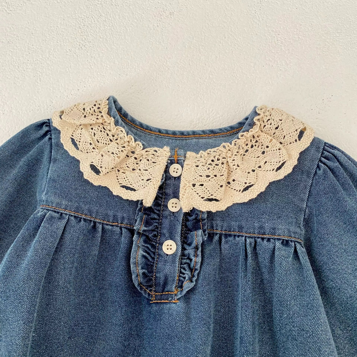 Margot Denim Romper