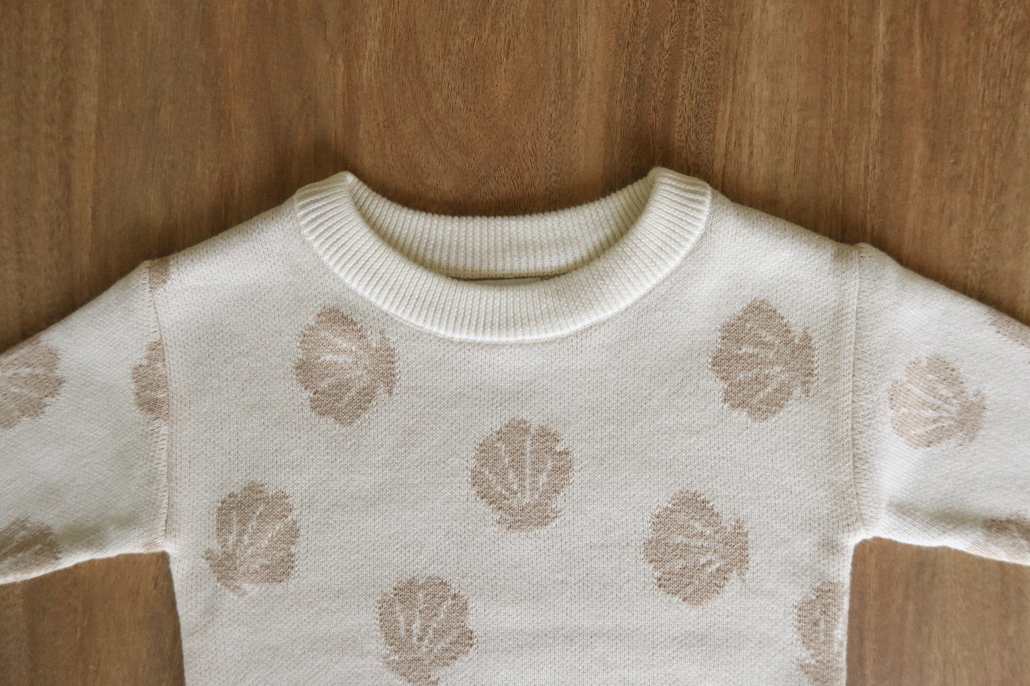 shell knit jumper