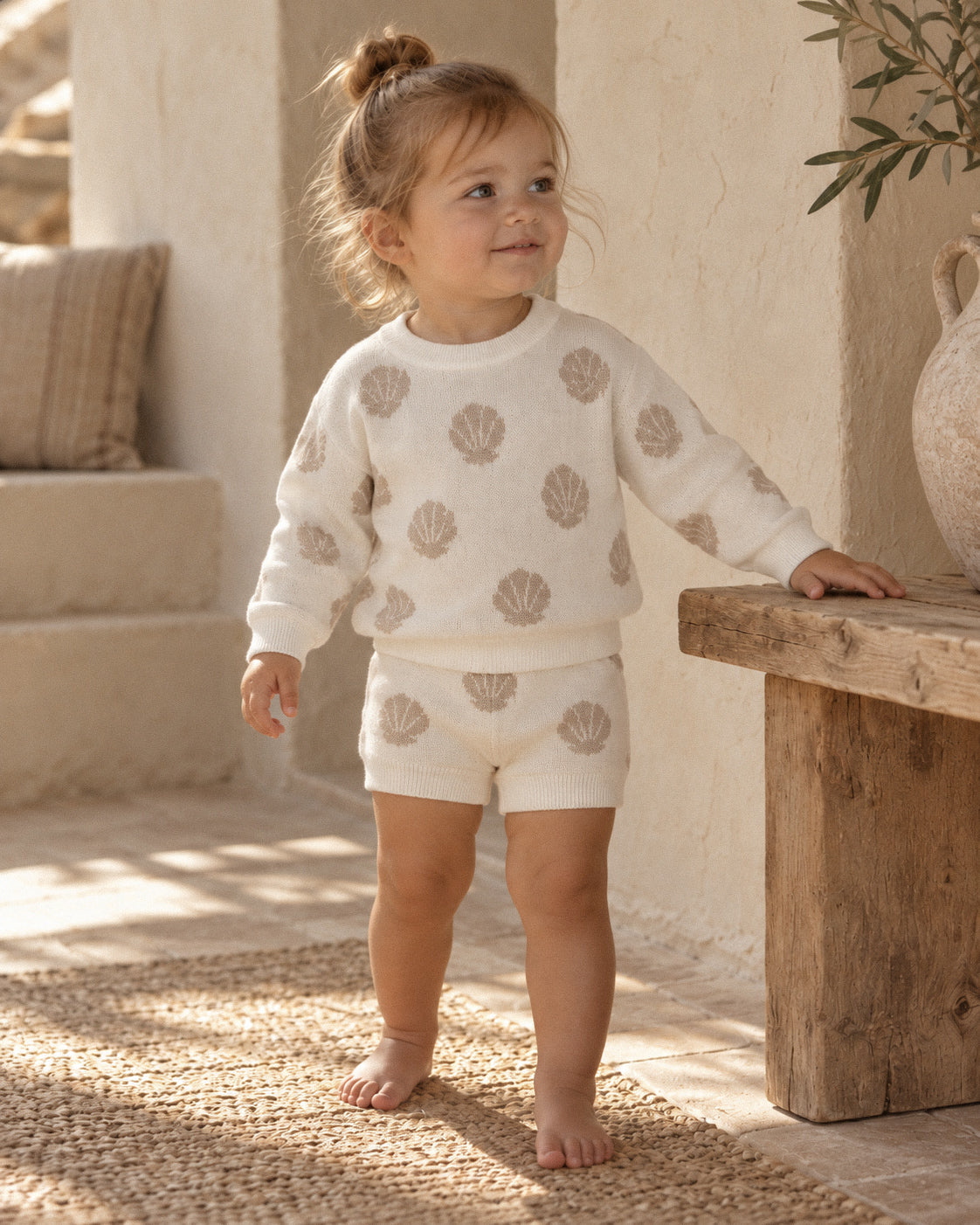 SEASHELL KNIT SWEATER