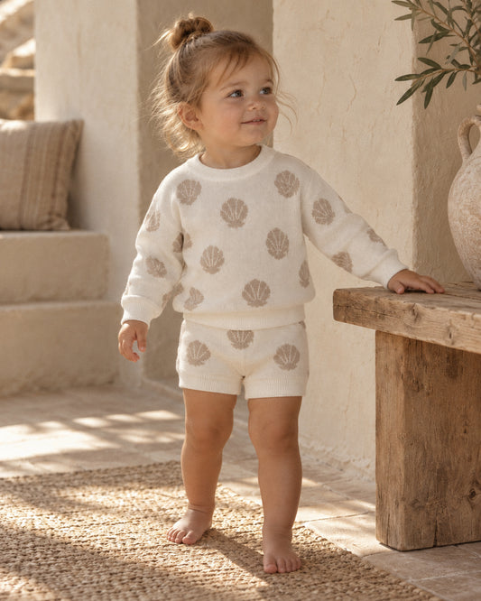 SEASHELL KNIT SWEATER