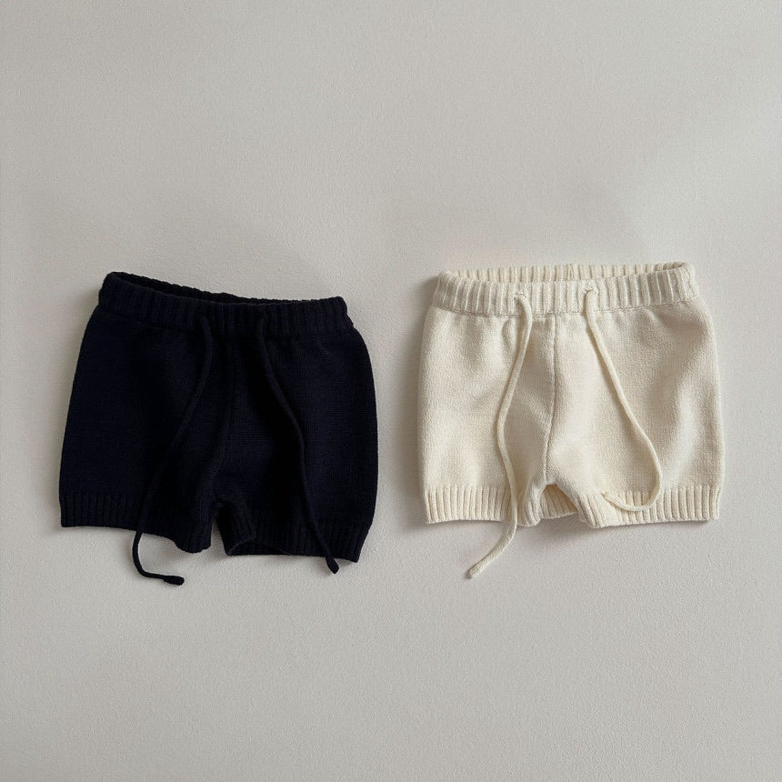 knit shorts