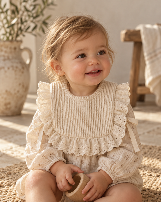 Ruffle Bib