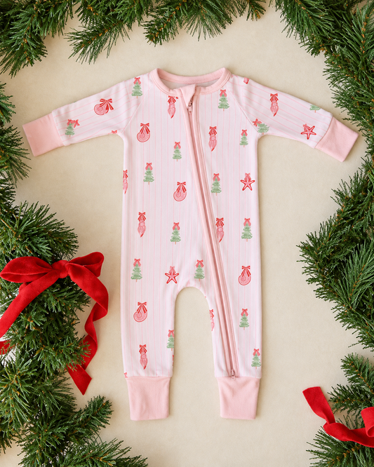 PINK COASTAL BAMBOO FOOTIE