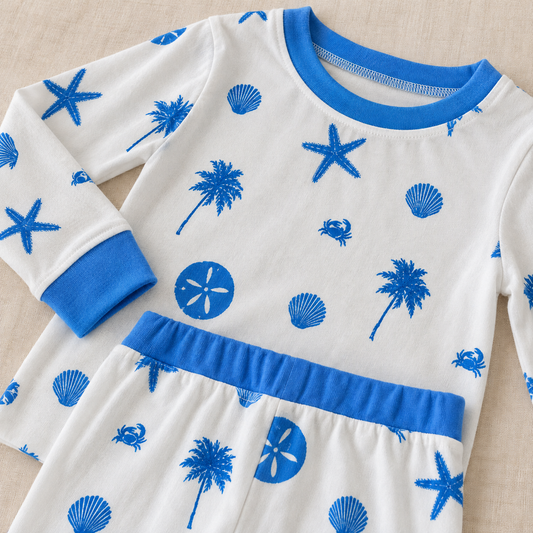COASTAL BAMBOO PAJAMA SET