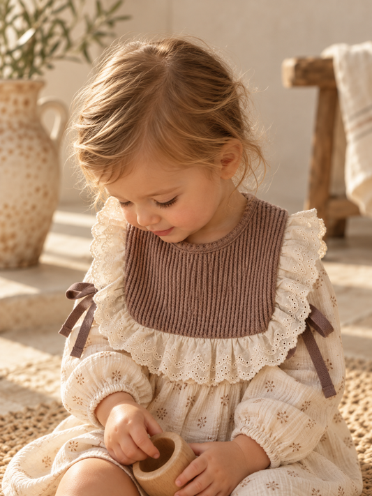 Ruffle Bib
