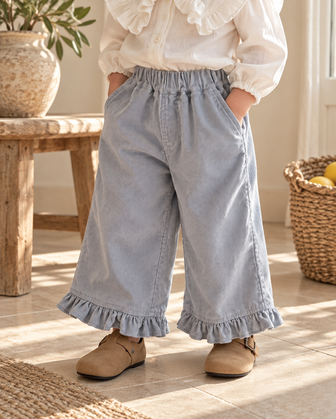 Wren Ruffle Pants