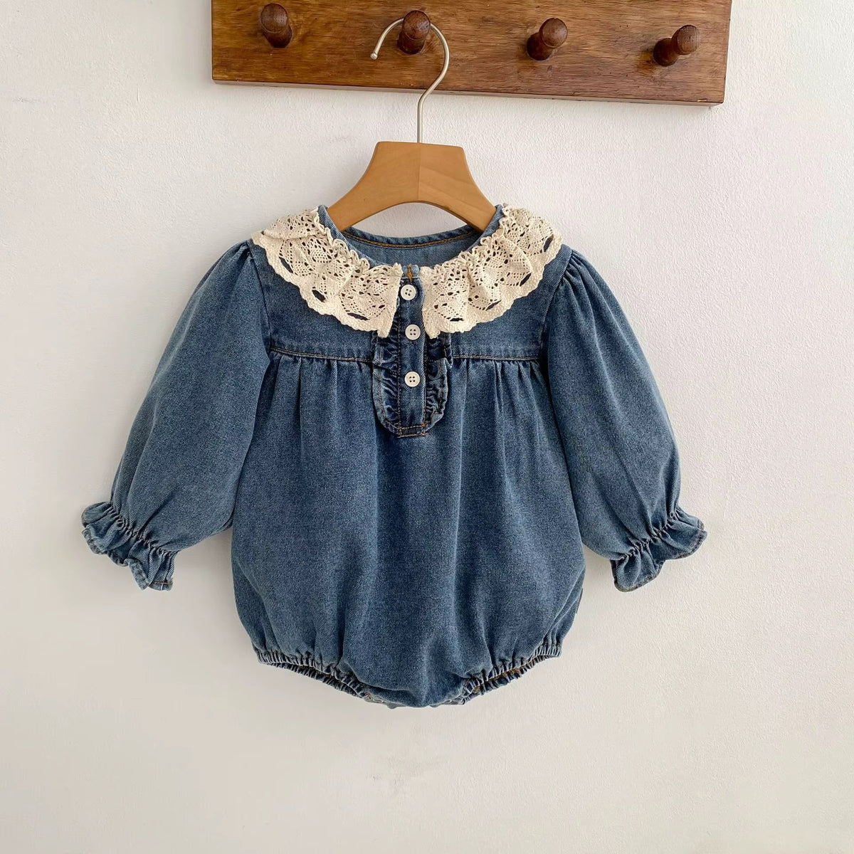 Margot Denim Romper