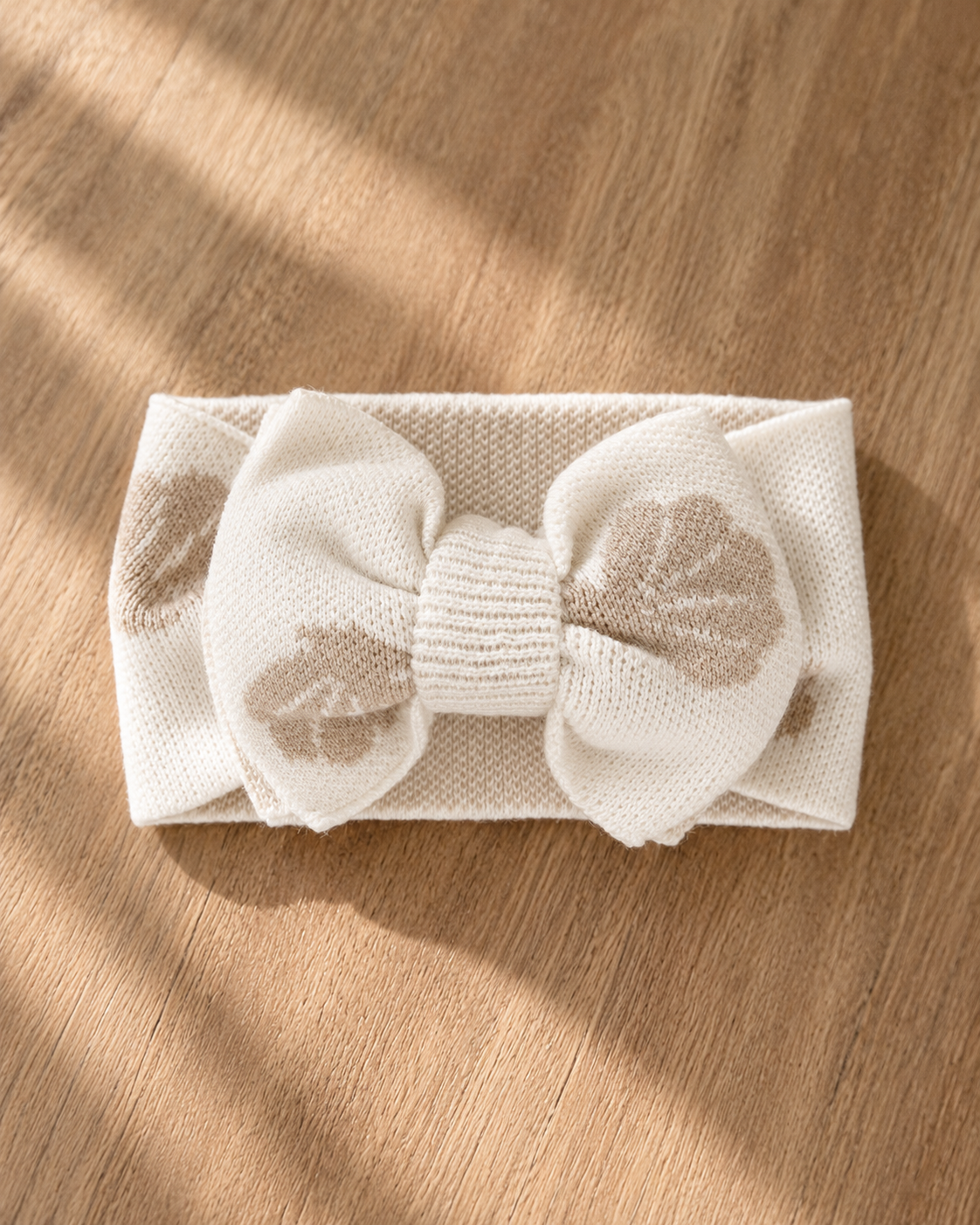 SHELL KNIT BOW