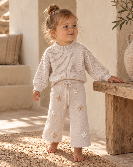 FLORA KNIT SET