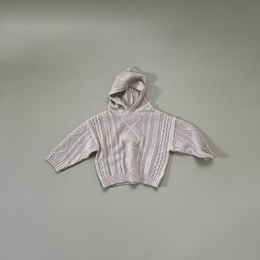 moa knit hoodie