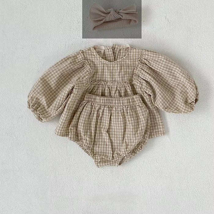 Sunday Gingham Set