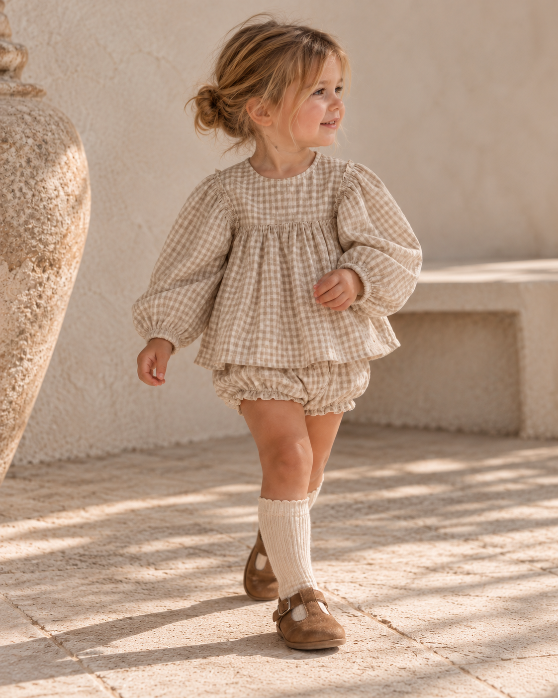 Sunday Gingham Set