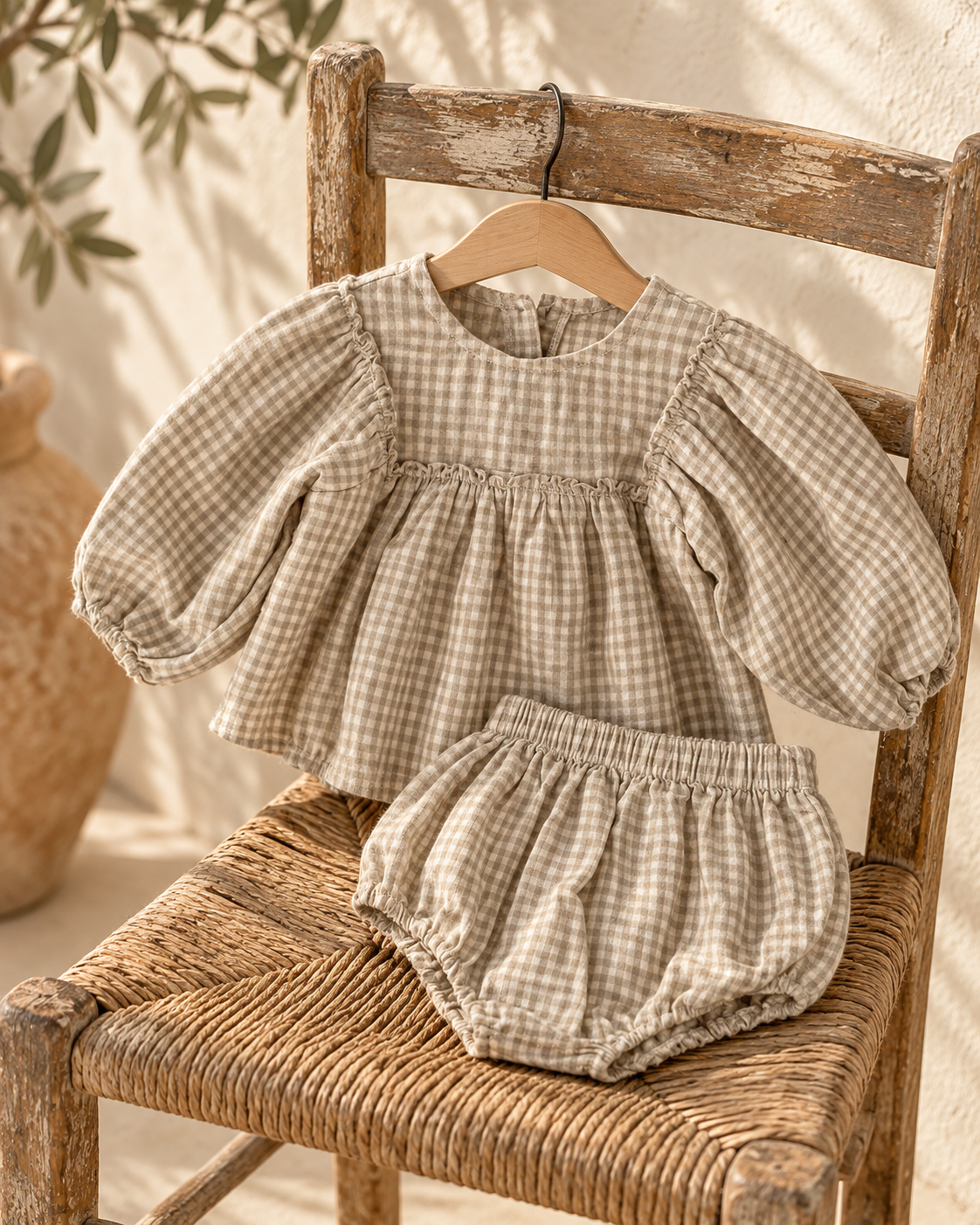 Sunday Gingham Set