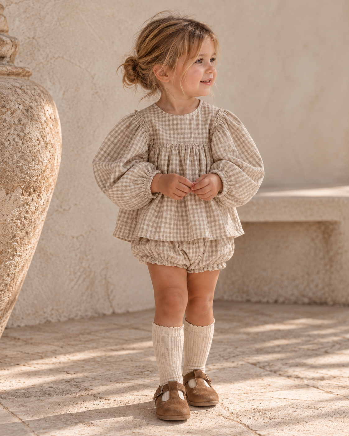 Sunday Gingham Set