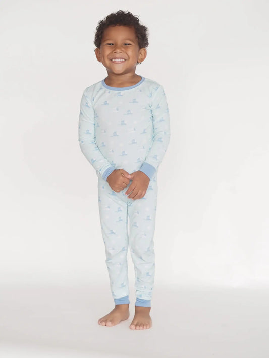 helicopter bamboo pajama set