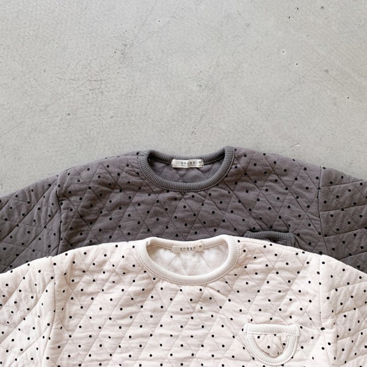 dotted pullover